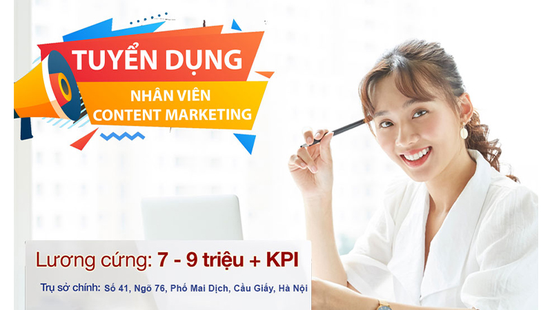 Ikitech tuyển dụng nhân viên Content Marketing