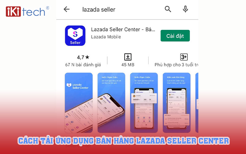tải ứng dụng bán hàng Lazada Seller Center
