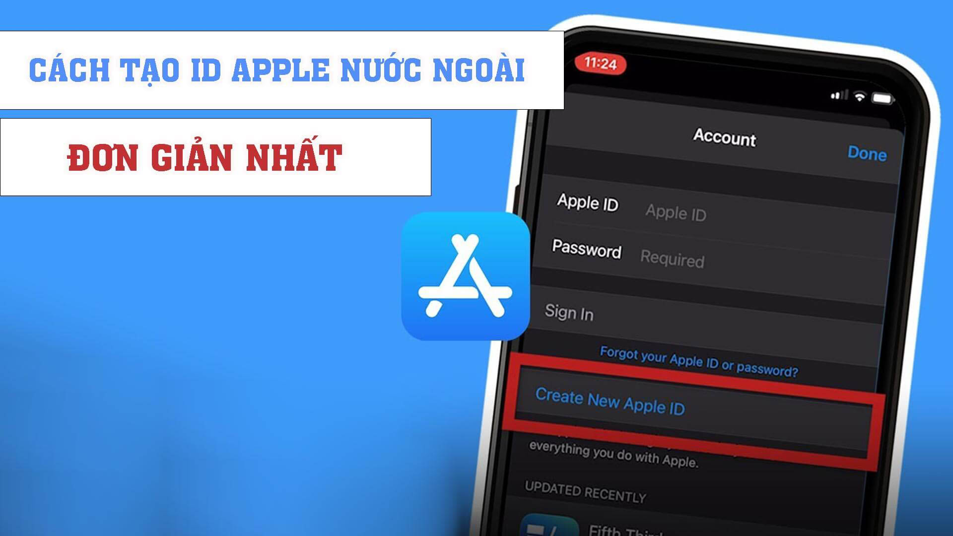 Chi tiết cách tạo ID Apple nước ngoài đơn giản nhất