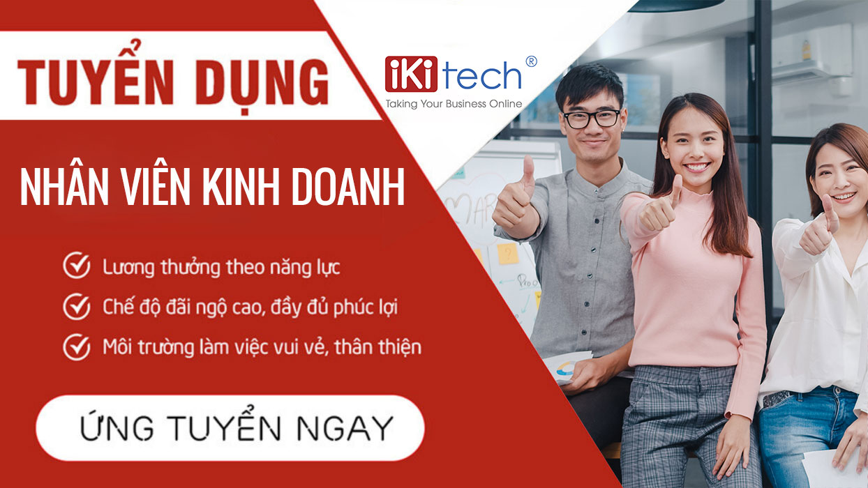 IKITECH Tuyển dụng nhân viên Kinh doanh