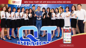 QT PHARMA xây dựng đại lý bán hàng với Nền tảng Ikitech